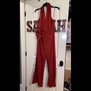 Halter top jumpsuit